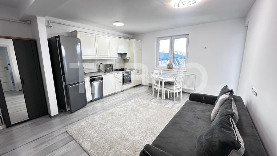 Apartament mobilat utilat 2 camere parcare prima inchiriere Selimbar - 3