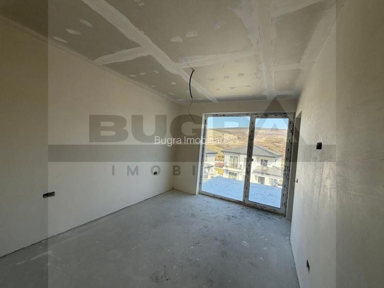 Casa individuala de lux, 119mp, teren 600mp, panoramic, Popesti - 18