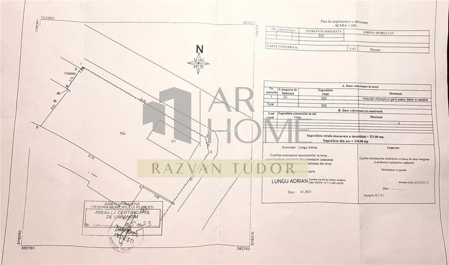 Teren intravilan 353mp , Ploiesti , central - 5