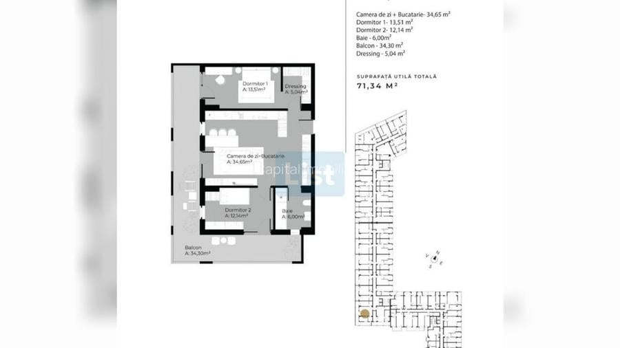 Apartament cu 3 camere in cartierul Sopor - 3