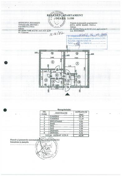 2 Camere*Ultracentral*Etaj 4/8*Credit ipotecar*Ready to move in - 1
