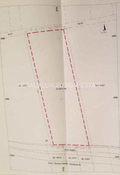 Teren de vanzare NOU Pallady-A2,Vest,UTILITATI  AUTOSTRADA A2, comision 0% - 3