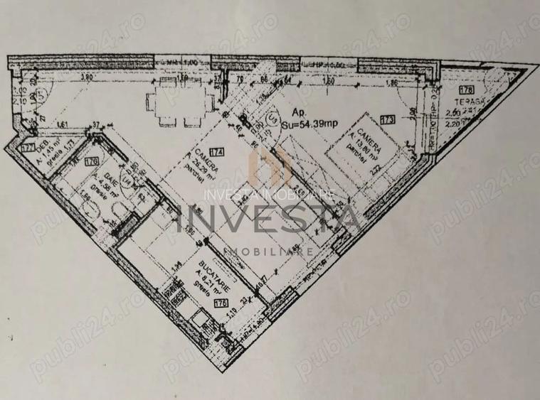 Apartament 2 camere in bloc nou ! Compartimentare unica! - 1