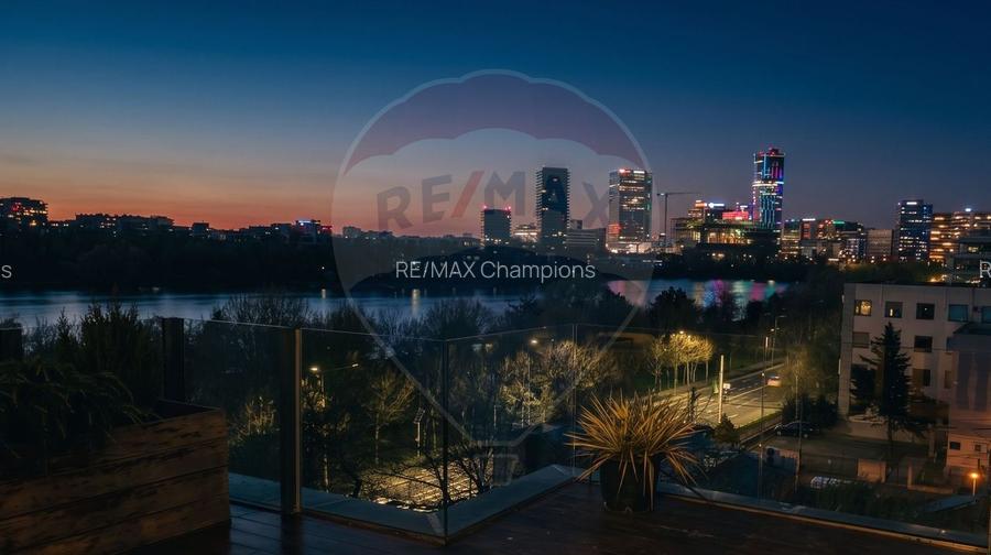 Penthouse exclusivist | Floreasca | singur pe etaj | vedere la lac - 10