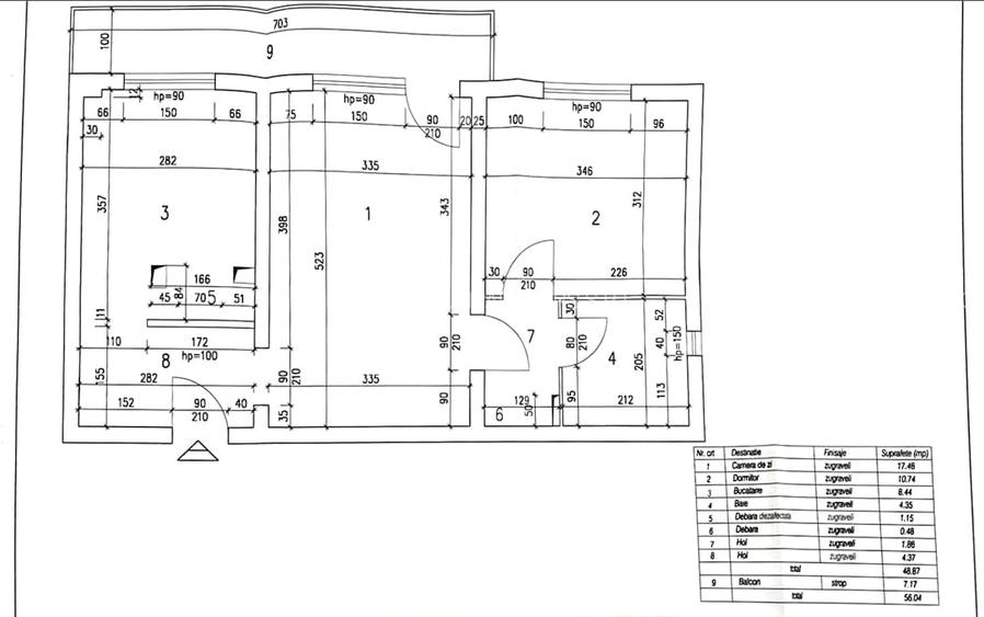 Apartament 2 camere Militari - zona Politehnica - 1