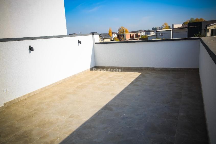 Vila P+2, Multiple Terase, Singura in Curte  - 6