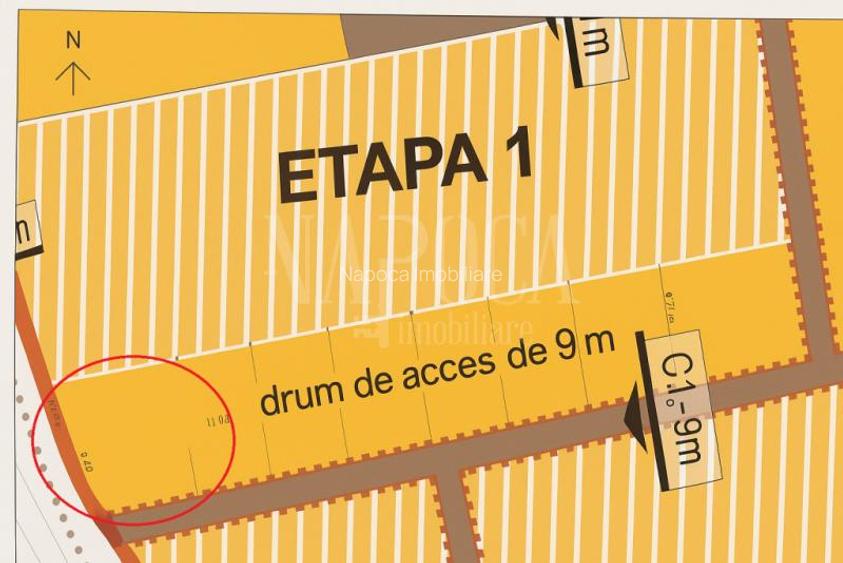 Teren intravilan pentru constructii de vanzare in Salicea - 5