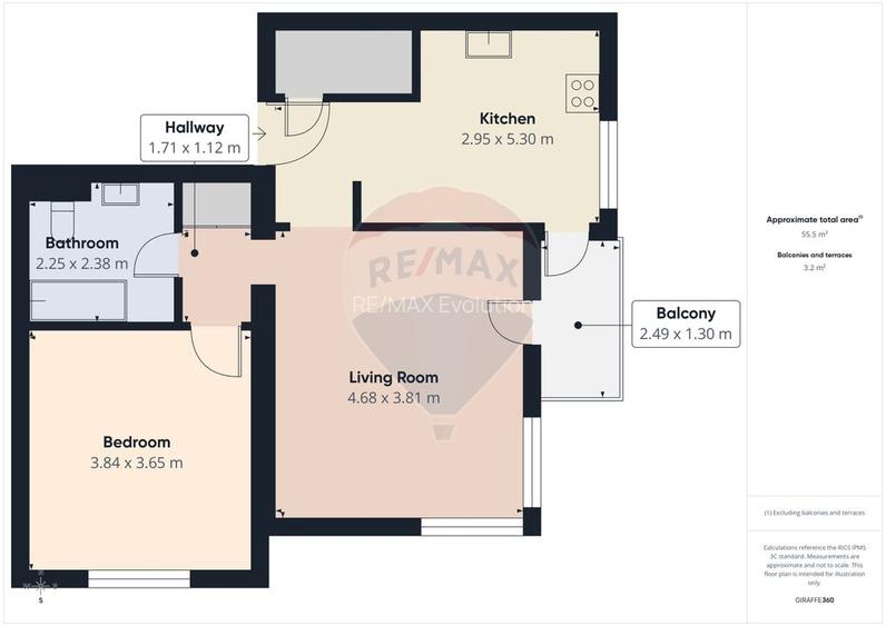 Apartament 2 Camere Subcetate - Mobilat, Parcare, Liniște lângă Brașo - 22