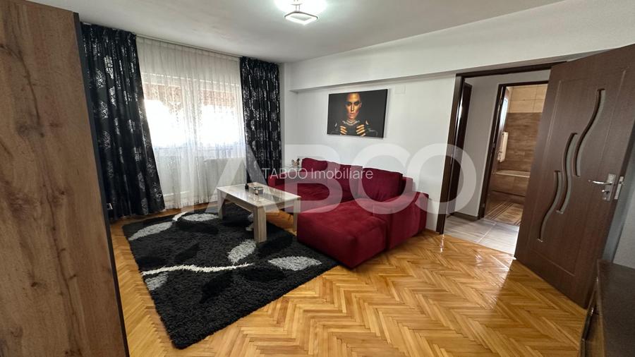 Apartament 2 camere de inchiriat zona Turnisor Sibiu 70 mpu si balcon - 3