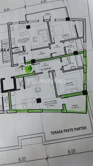 Apartament 2 camere 50mp,balcon 4mp,Zorilor, Spital de Recuperare - 8
