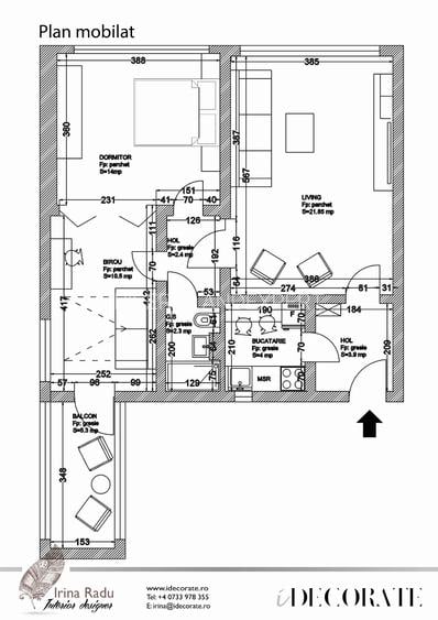 Apartament cu 3 camere - 10