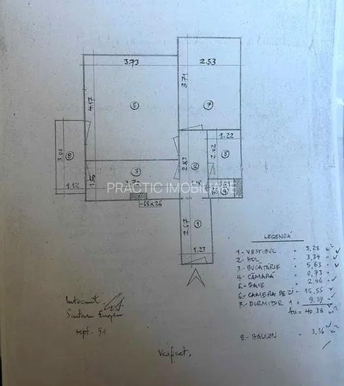Apartament 2 camere decomandat, Micro 19, izolat, liber - 7