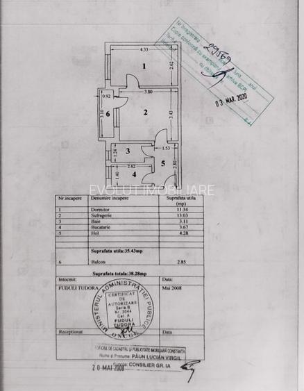 Apartament 2 camere – Piața Brotacei - 10
