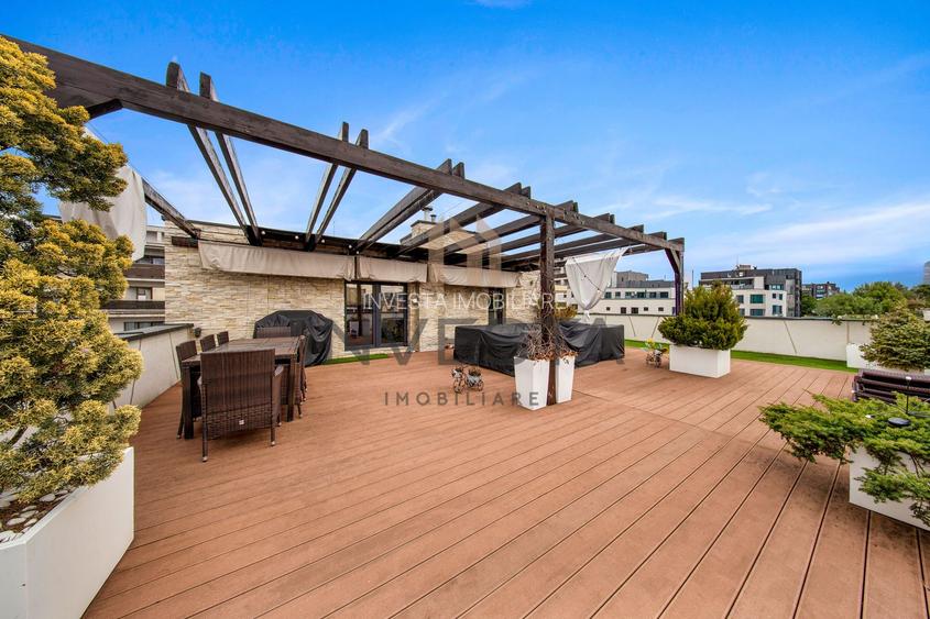 PENTHOUSE DE LUX, 180 MP UTILI + 250 MP TERASE, ACCES PRIVAT CU LIFT! - 2