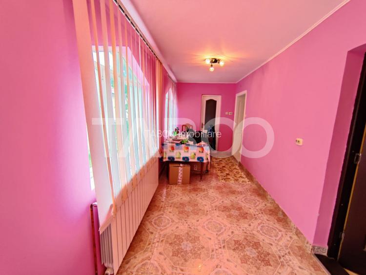 Comision 0% Casa de vanzare 4 camere 2 bai teren 266 mp Saliste Sibiu - 13