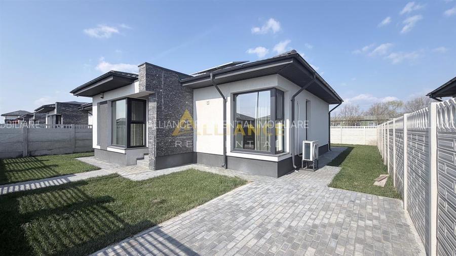 Casa Individuala - 3 camere, 2 bai, pompa de caldura, panouri solare - 8