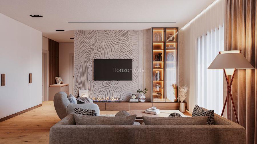 Horizon City Pipera : apartament 3 camere, comision 0%  cu 2  parcari incluse - 3