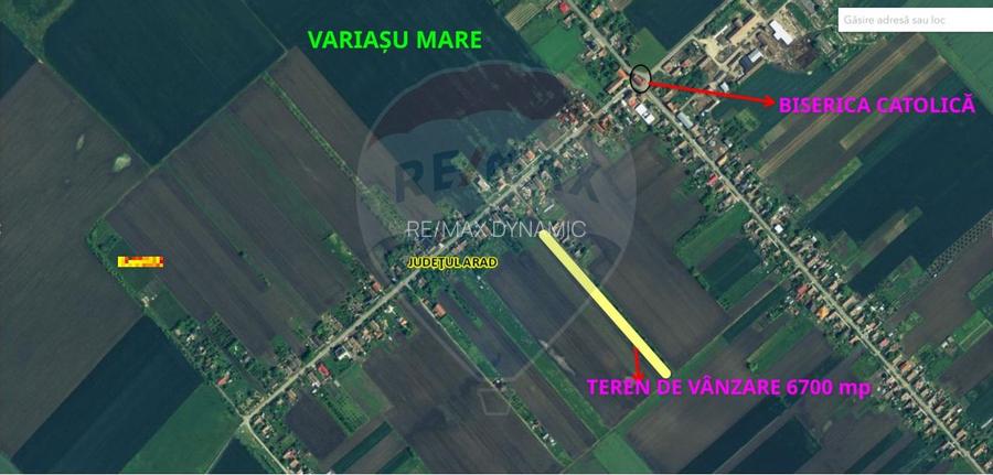 Teren de vânzare cu potențial construibil 6,700mp Variasu Mare - 5