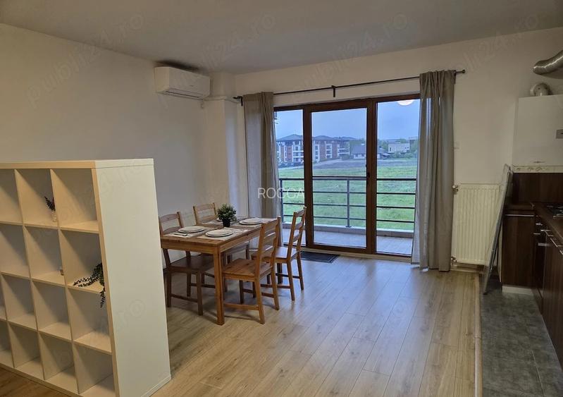 Apartament de 2 camere, 58 mp, parcare, centrala, balcon, Straulesti - 6