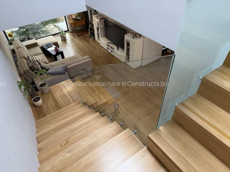 Duplex modern – arhitectură contemporană, spații luminoase - 5