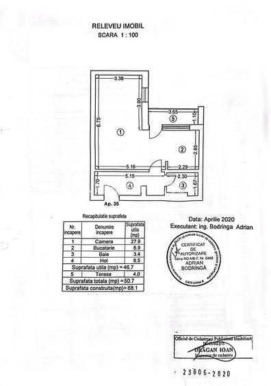 Apartament 2 camere cu terasă și parcare | Cloud 9 Residence - 14