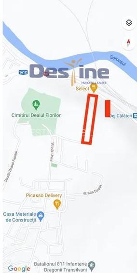 VAND TEREN DEALUL FLORILOR, ZONA IN DEZVOLTARE, DEJ - 3