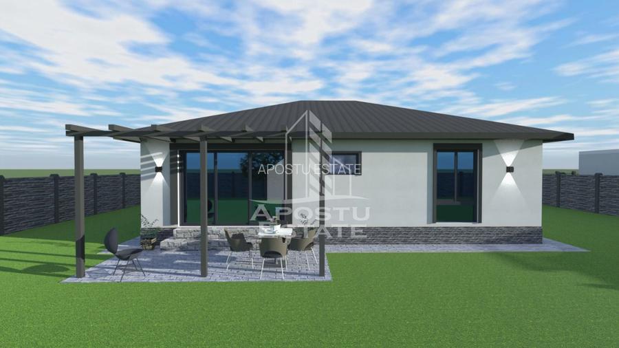 Casa individuala pe parter, 4 camere si 2 bai, 530 mp teren - 15