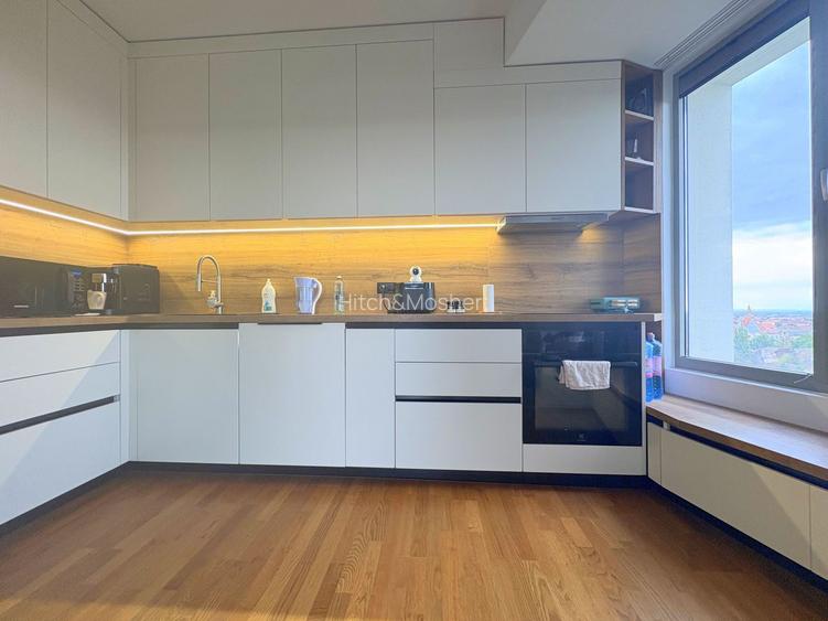 3 camere, mobilat, vedere panoramica, in zona Centrala - 7