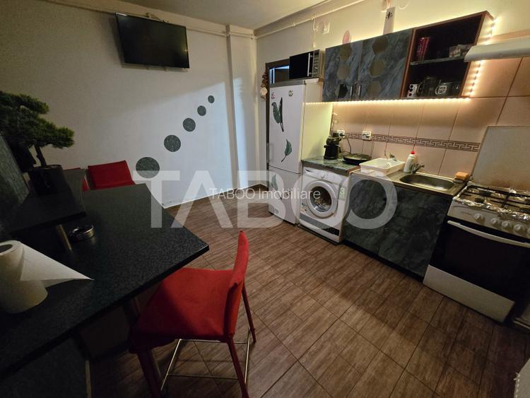 Garsoniera decomandata 28 mp utili mobilata utilata zona Tilisca Sibiu - 4