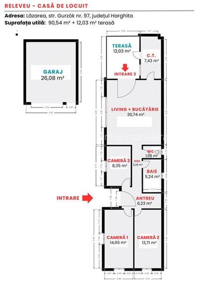 Casa de locuit consturctie noua (Lazarea, jud. Harghita) - 23