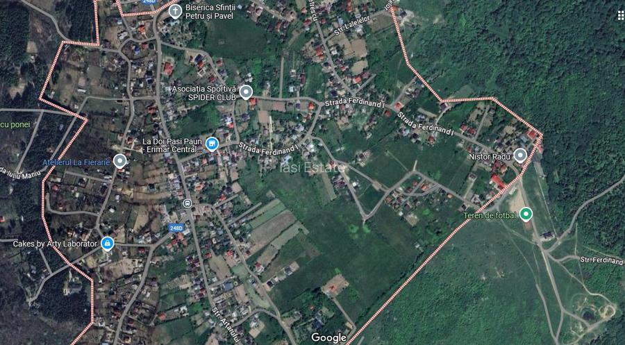 Teren 3500mp.zona centrala Paun Bucium la asfalt cu toate utilitatile - 7