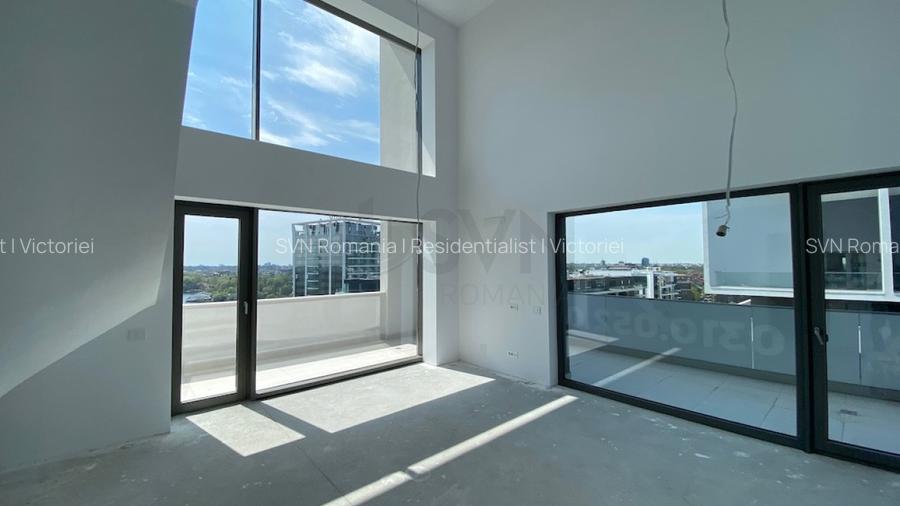 REA1028694 Penthouse Barbu Vacarescu - vedere catre lac - 2