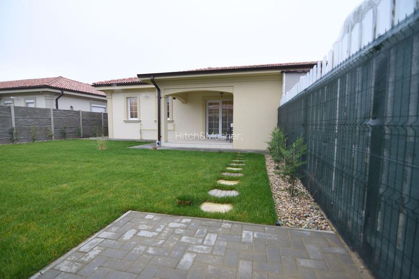 De vanzare casa plan parter in stil mediteranean -Mosnita Noua - 33