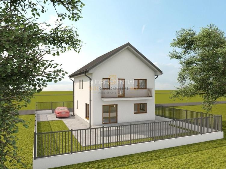 VilaIndividuala 114 mp, P+1, teren 400 mp, Comuna Berceni - 8