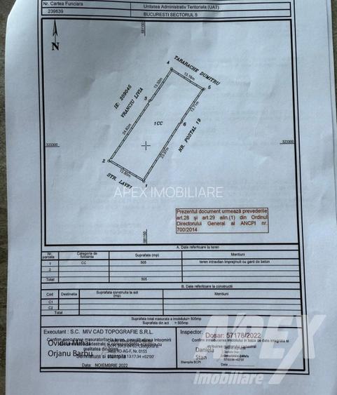 Teren imprejmuit 505 m | COMISION 0% | Drumul Taberei - Str. Lavei - 11