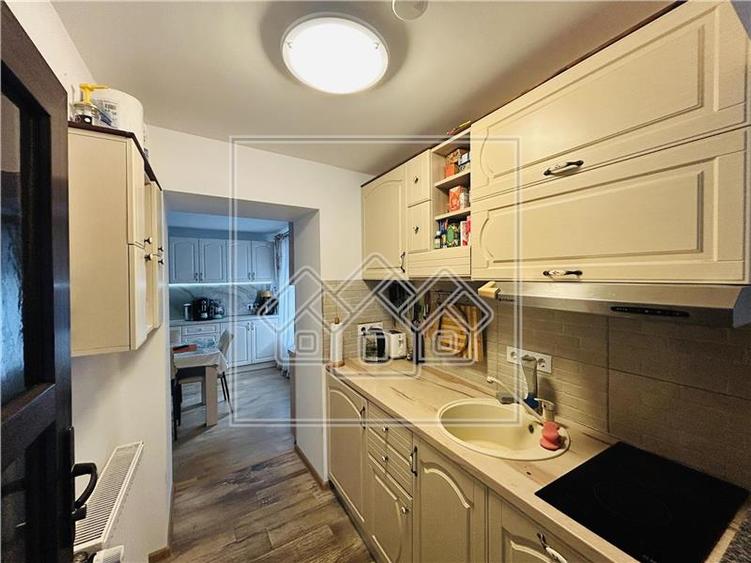 Casa moderna, mobilata si utilata, teren de 309 mp - Cisnadioara