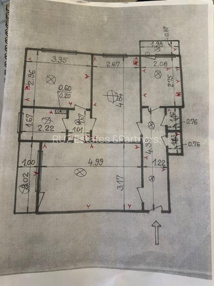 Apartament 3 Camere | Renovat | Centrala de Imobil | Floreasca - 9