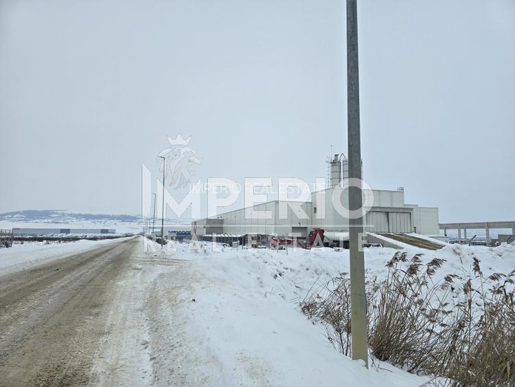 Teren intravilan cu PUZ aprobat POT 75% si CUT 2 pentru hale/fabrici! - 2