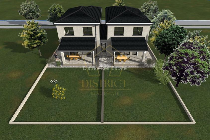 Duplex modern cu 5 camere despartit prin camera tehnica I Mosnita Noua - 5