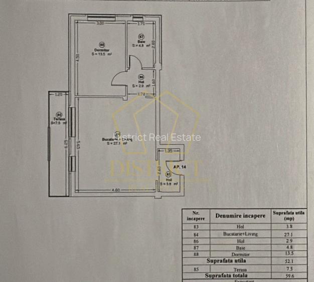 Apartament spatios cu 2 camere | Chișoda - 8