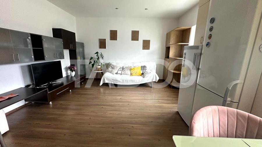 Apartament 80 mpu la mansarda 80 mpu mobilat utilat zona Rahovei Sibiu - 2
