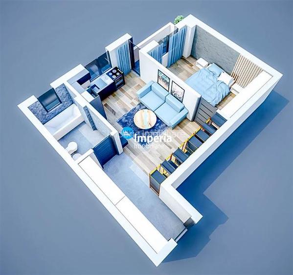 Apartament nou 2 cam 48Mp, Bloc Nou - Bucium - 12