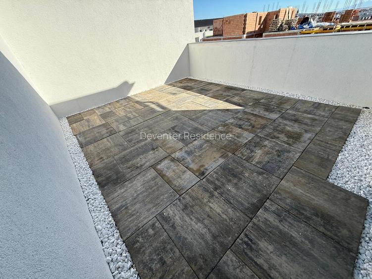 Penthouse 2 camere, 2 terase de 40 mp, lift, incalz pardoseala, baie cu geam - 11