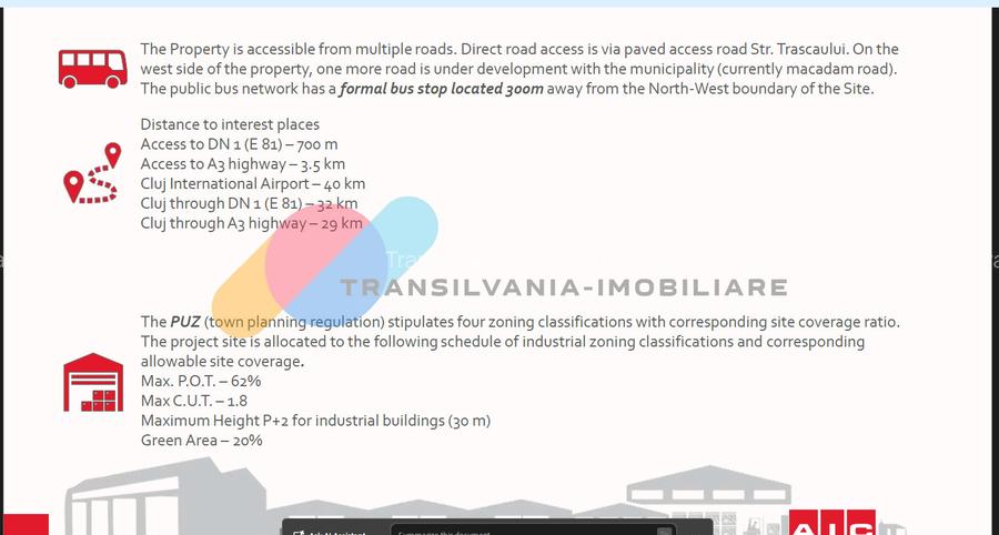 Teren intravilan 20Ha în Parcul industrial Arieș Turda - 4