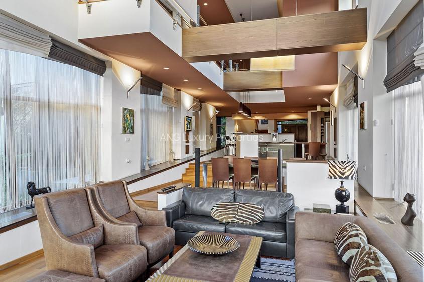 Vila Exclusivistă cu Deschidere la Lac, Piscină și Garaj pentru Barcă în Snagov - 19