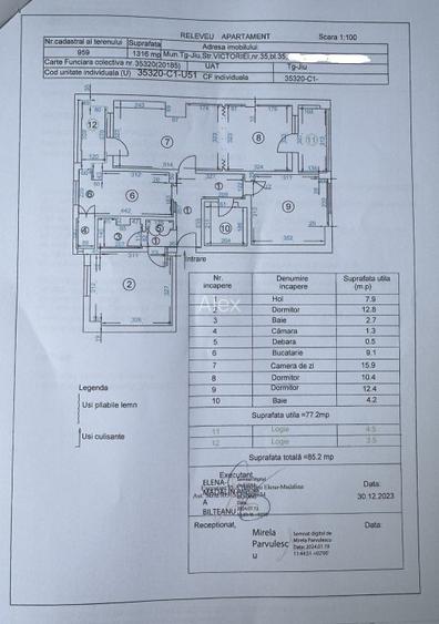 Apartament 4 camere decomandat zona centrala direct proprietar - 2