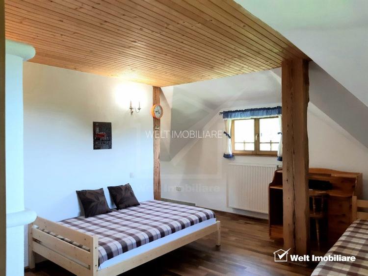 Casa rustica, exclusivista, 5 camere, 170 mp utili, 550 mp teren, Salicea - 11