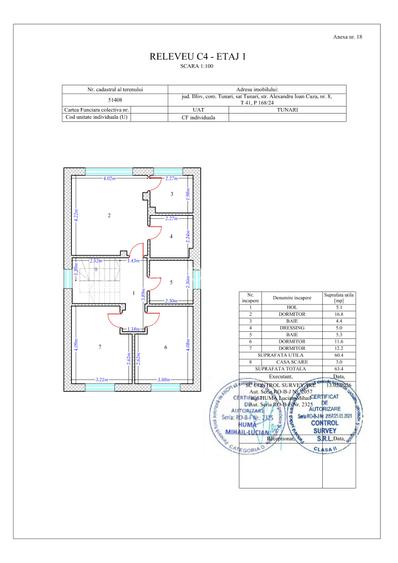 Vila-zona Pipera-Tunari-P+1Et, 4 camere, 3 bai, 2 parcari, 150 mpu, 311 mp teren - 2