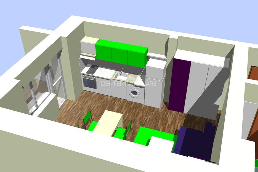 Complexul Quadra Place 2, garsoniera cocheta, centrala, etaj 4, 40 mp - 8