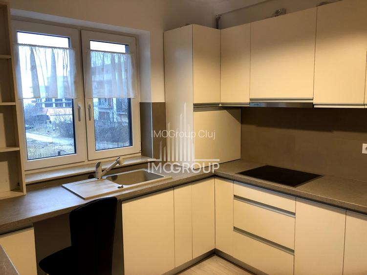 Apartament(birou)  2 camere cu grădină proprie 60 mp | 56 mp utili | Europa - 9